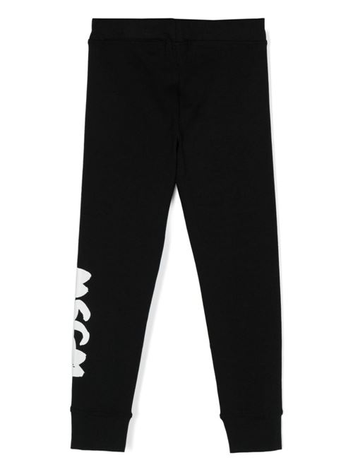 Leggings bambina neri MSGM KIDS | F4MSJGLG072110